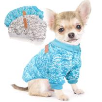 2 peças de suéteres de inverno para cães pequenos Warm Fleece Puppy 2 peças de suéteres de inverno para cães pequenos Warm Fleece Puppy