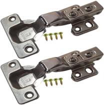 2 Peças - Dobradiça Para Armario Com Amortecedor De 35mm Super Curva 2 Peças - Dobradiça Para Armario Com Amortecedor De 35mm Super Curva