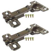 2 Peças - Dobradiça Para Armario Reta De 26mm