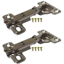 2 Peças - Dobradiça Para Armario Reta De 26mm