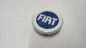 2 peças emblema para roda 50mm - fiat