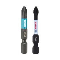 2 Peças Hss Metal Madeira Chave De Fenda Cabeça Brocas Para Dewalt Milwaukee Makita Bosch Ph2 50mm