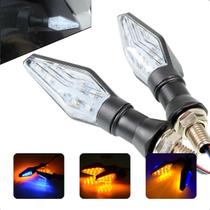 2 peças Seta Pisca Led Moto Universal Cb300 Cb Hornet Xj6 1 par
