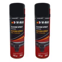 2 Peças - Silicone Alta Performance Spray W-max De 300ml - Wurth