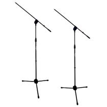 2 pedestal microfone profissional padrão rmv vector onstage