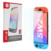 2 Película Protetora Vidro Temperado Para Nintendo Switch 2