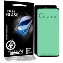 2 Películas Cerâmica Flexível 9d Grossa Para Moto Edge 20 Lite XT2139-2 - Cell In Power25
