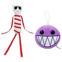 2 Pelúcias Circo Digital Gangle E Bolha Roxa