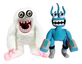 2 Pelúcias My Singing Monsters Mamutinho E Wubbox Gelo 2 Pelúcias My Singing Monsters Mamutinho E Wubbox Gelo