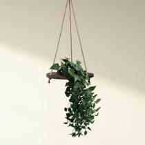 2 Pendentes Artificiais 60x12 - Transforme seu Ambiente Com Lindas Folhagens Permanentes - DE4123