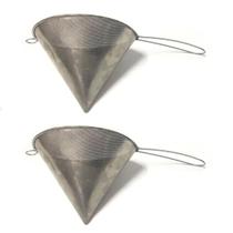 2 Peneiras Grandes em Aço Inox Utensílios de Cozinha 2 Peneiras Grandes em Aço Inox Utensílios de Cozinha