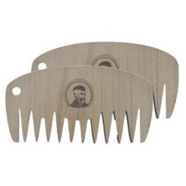 2 Pentes para Barba Bigode Material Resistente MDF Model 06
