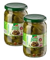 2 Pepino Em Conserva Agridoce Green House 680g Drenado 350g