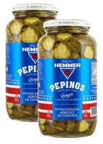 2 pepino em rodela agridoce em conserva burguer hemmer 440g 2 pepino em rodela agridoce em conserva burguer hemmer 440g
