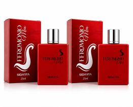 2 Perfumes Feromônio Sidarta AUTÊNTICO Transforme sua presença em pura atração.