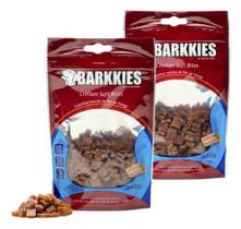 2 Petisco Barkkies Chiken Soft Bites Cachorro 100g