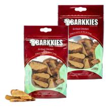 2 Petiscos Pet Barkkies P/ Cães Grilled Chicken