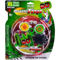 2 Piao Batalha Tipo Blayblade Luz LED Top Borda Metal