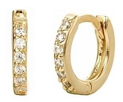 2 Piercing Brinco Cartilagem Argola Dourado Pedra 10 Mm Zirc 2 Piercing Brinco Cartilagem Argola Dourado Pedra 10 Mm Zirc
