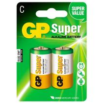 2 Pilhas GP Batteries Super Alcalina C 1.5V - 14A-C2
