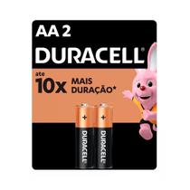 2 Pilhas Regarregável Duracell AA2 Multiuso Alcalina