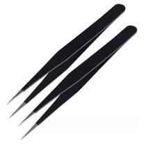 2 Pinça Antí-estática Reta 135mm Esd15 Profissional 2 Pinça Antí-estática Reta 135mm Esd15 Profissional