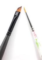 2 Pincel 611-3/0 e 363-0 Keramik Chanfrado e Filete