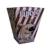 2 pipoca doce para cães sabor leite 50g