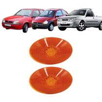 2 Pisca Lateral Ford Ka Courier Fiesta Ambar Paralama Seta