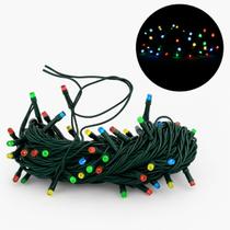 2 Pisca Pisca Cordão Luz 50 Led Varal 8 Funções 5m 110v Kit 2 Pisca Pisca Cordão Luz 50 Led Varal 8 Funções 5m 110v Kit
