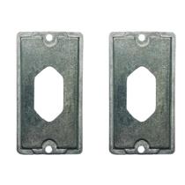 2 Placa Condulete Múltiplo Tomada Redonda 1 Polegada Sieg 2 Placa Condulete Múltiplo Tomada Redonda 1 Polegada Sieg