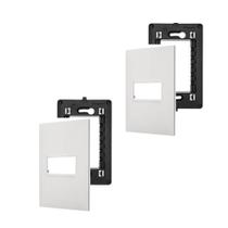 2 Placa Espelho 4x2 1 Mód Branca Legrand Pial Plus+ 618501BC 2 Placa Espelho 4x2 1 Mód Branca Legrand Pial Plus+ 618501BC
