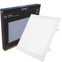 2 Plafon Led Quadrado Embutir 30w 40x40 Branco Quente 3000k 2 Plafon Led Quadrado Embutir 30w 40x40 Branco Quente 3000k