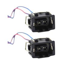 2 Plug Chicote 2 Vias Soquete Lanterna Pisca Seta Lateral Vw