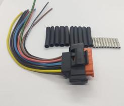 2 Plug Conector Chicote Para Farol Peugeot 3008 2012/2015 - Phelps Componentes