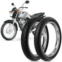 2 Pneu Moto CG Fan Rinaldi 90/90-18 57p 2.75-18 42p BS32 2 Pneu Moto CG Fan Rinaldi 90/90-18 57p 2.75-18 42p BS32