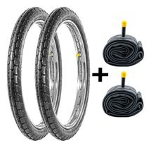 2 Pneus Cargueira Pirelli 20x2x1.3/4 + 2 Câmaras Bico Grosso 2 Pneus Cargueira Pirelli 20x2x1.3/4 + 2 Câmaras Bico Grosso