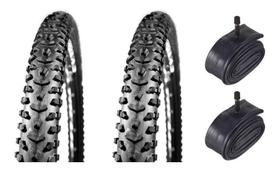 2 Pneus Levorin Excess Ex Aro 26 X 1.95 + 2 Câmaras 26 Paco