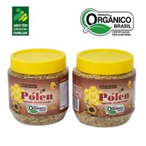 2 Pólen Apicola Desidratado 150g Florada do Coqueiro (Orgânico).