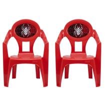 2 Poltronas Infantis Unicórnio Aranha Ou Dinossauro Plasnew Muito Confortável E Segura