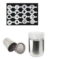 2*polvilhador Para Chocolate/canela+1*molde 16p