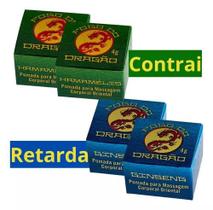 2 Pomada Fogo do Dragão Hamamélis + 2 Pomada Fogo do Dragão Ginseng 2 Pomada Fogo do Dragão Hamamélis + 2 Pomada Fogo do Dragão Ginseng