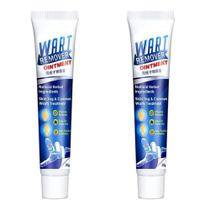 2 Pomadas removedora de verrugas wart remover 20g - 2 unidades