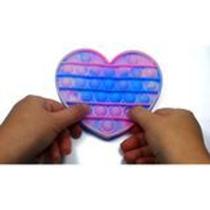 2 Pop It Fidget Toy Brinquedo Infantil -Coração