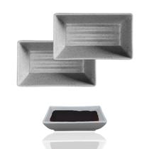 2 Porta Molhos Shoyu Molheira Oriental em Melamina 11cm