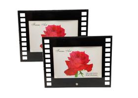 2 Porta Retrato De Vidro Filme Horizontal Para Fotos 15x10 2 Porta Retrato De Vidro Filme Horizontal Para Fotos 15x10