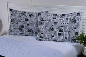 2 Porta Travesseiro Avulso Matelado Jornal 70 X 50 jornal 2 Porta Travesseiro Avulso Matelado Jornal 70 X 50 jornal