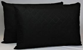 2 Porta Travesseiro Impermeável 70 x 50 cm Cor: Preto 2 Porta Travesseiro Impermeável 70 x 50 cm Cor: Preto