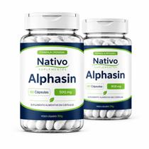 2 Pote Alphasin Original 60 Cápsulas Nativo suplementos 2 Pote Alphasin Original 60 Cápsulas Nativo suplementos