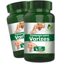 2 Potes Composto Natural 8 Ervas 120 Cáps - Fonte Verde 2 Potes Composto Natural 8 Ervas 120 Cáps - Fonte Verde